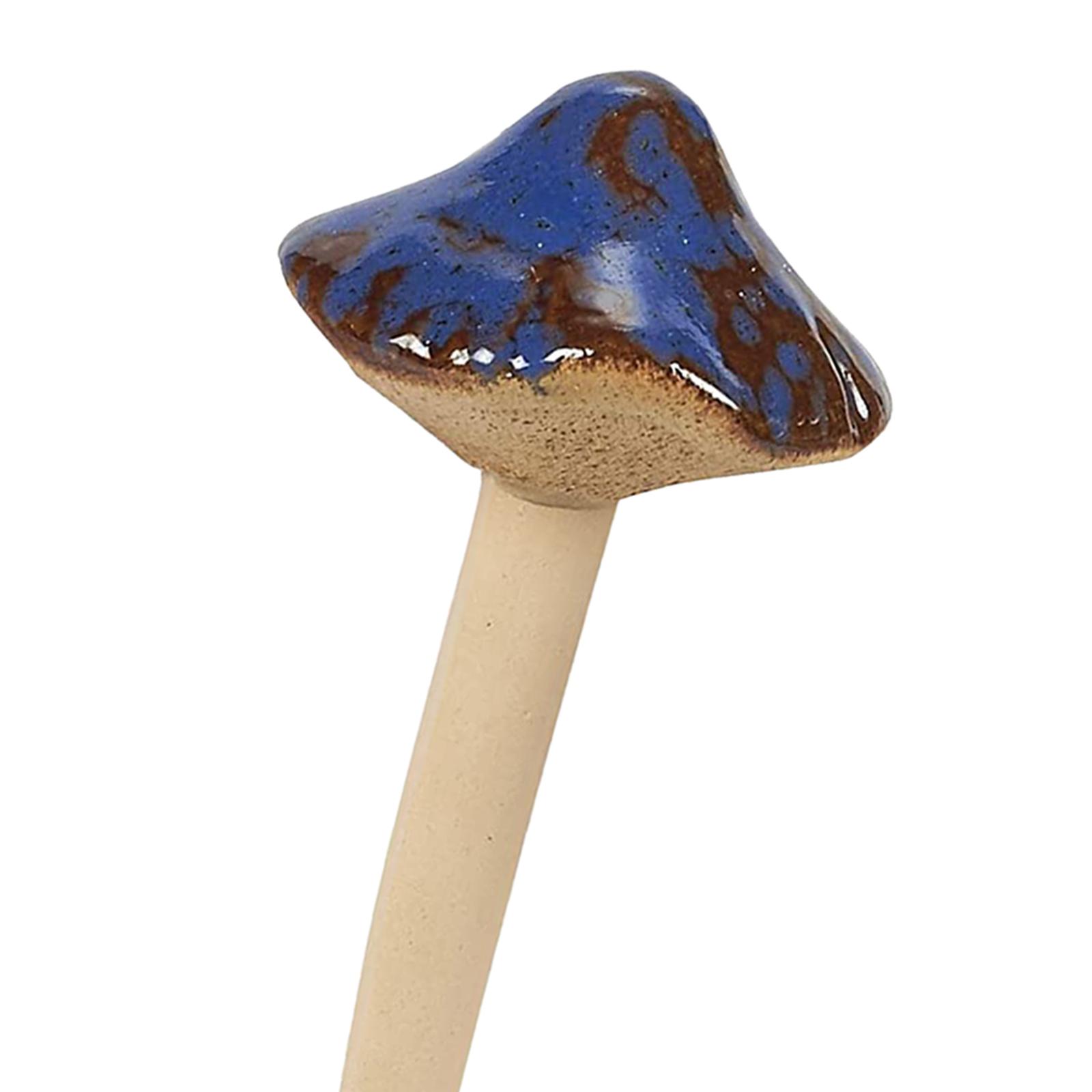 Rustic Garden Mushroom Home Backyard Patio Yard Lawn Decor Statue Stakes