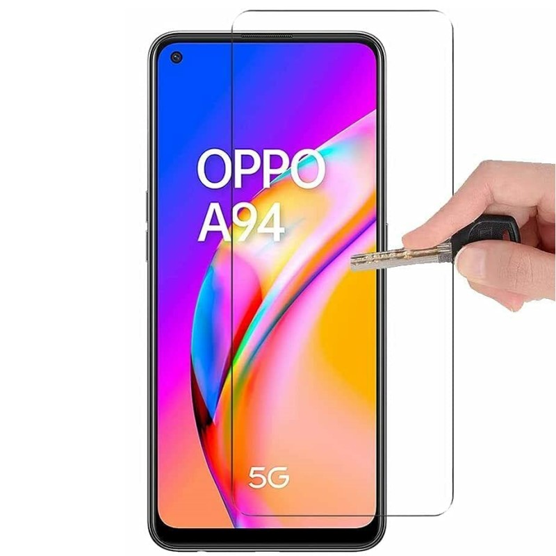 Kính cường lực cho Oppo A94 nhám chống vân tay/ chống nhìn trộm/ full màn hình/ không viền màu/ ốp chống sốc