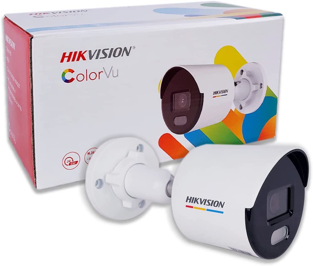 Camera IP Hikvision DS-2CD1T27G0-LUF 2MP dòng ColorVu có màu và mic thu âm - hàng chính hãng