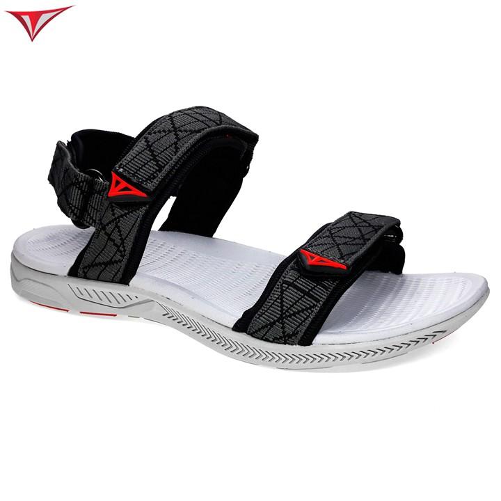 Giày Sandal Nam Việt Thủy Quai Ngang Xám - VT03