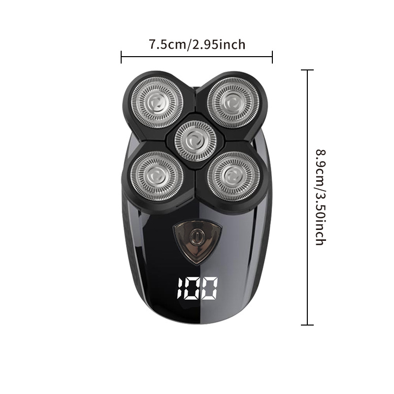 Máy cạo râu điện đa chức năng York Seiko 9 Lưỡi, Dùng Cho Người Đầu Hói - Hàng GIA DỤNG VIP