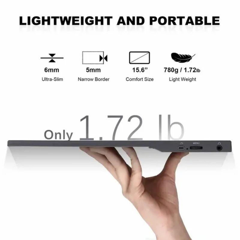Màn hình di động 15.6 INCH IPS FHD/2.5K kết nối điện thoại laptop - hàng nhập khẩu