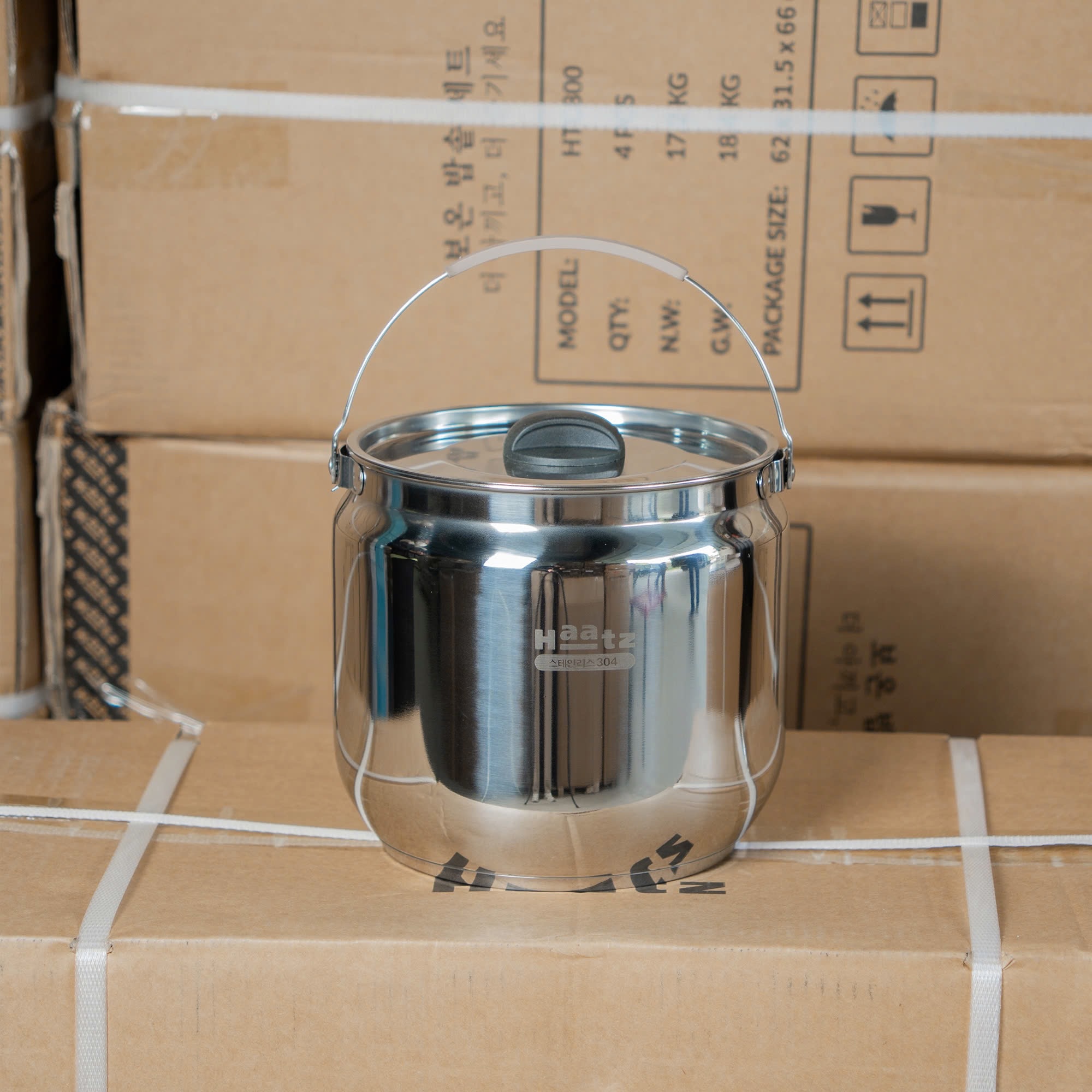 (Model 2026) Nồi Ủ Chân Không Haatz HTC800 inox 304 Dung Tích 4.5L, Giữ Ấm 6h, Hàng Chính hãng Bảo Hành 2 Năm