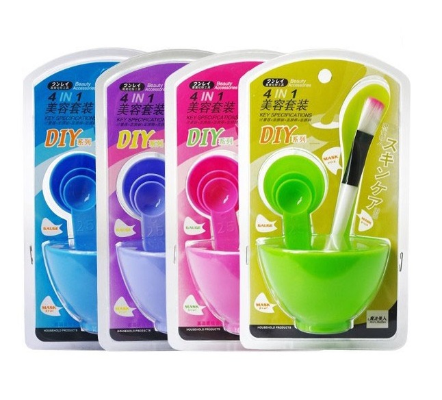 Combo 4 món dụng cụ trộn mặt nạ 4 In 1 DIY