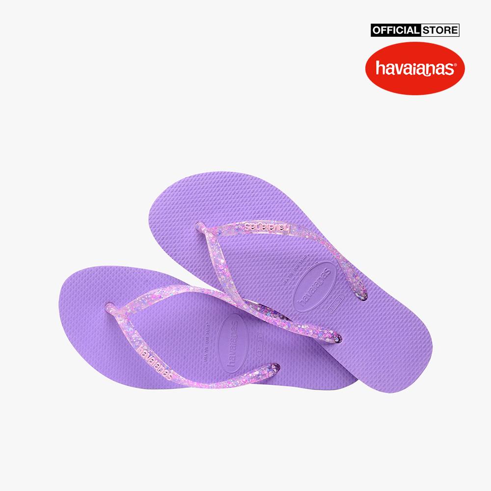 HAVAIANAS - Dép kẹp nữ Slim Logo Metallic 4119875