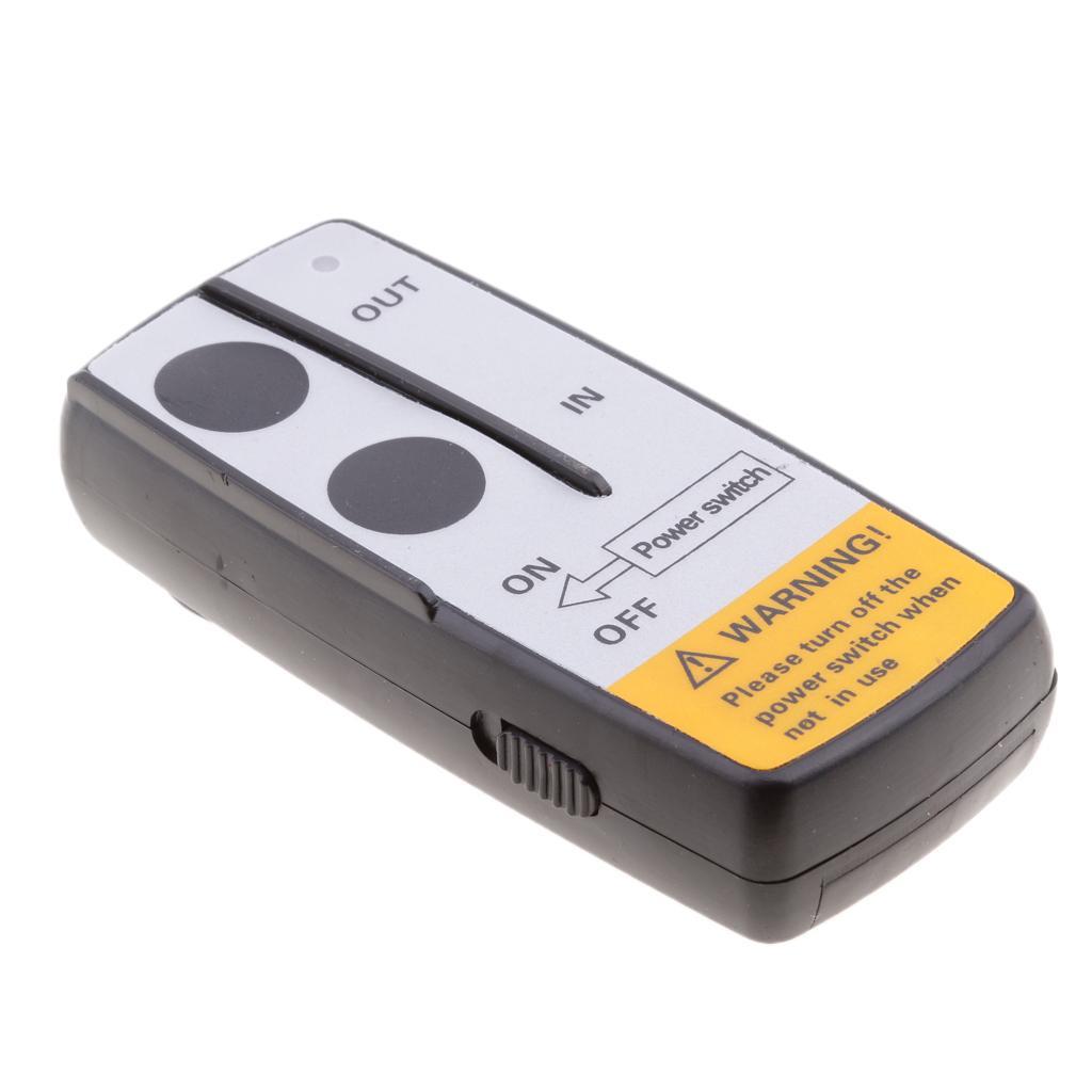 3Pcs Heavy Duty 50ft 12V Car ATV Winch Remote Receiver Winch Tools New