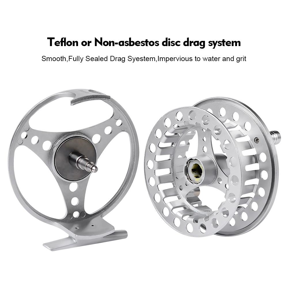 Cuộn câu cá bằng kim loại hoàn toàn bằng hợp kim nhôm Cuộn bằng hợp kim được gia công CNC 3/4 5/6 7/8 Cuộn câu cá bằng hợp kim nhôm