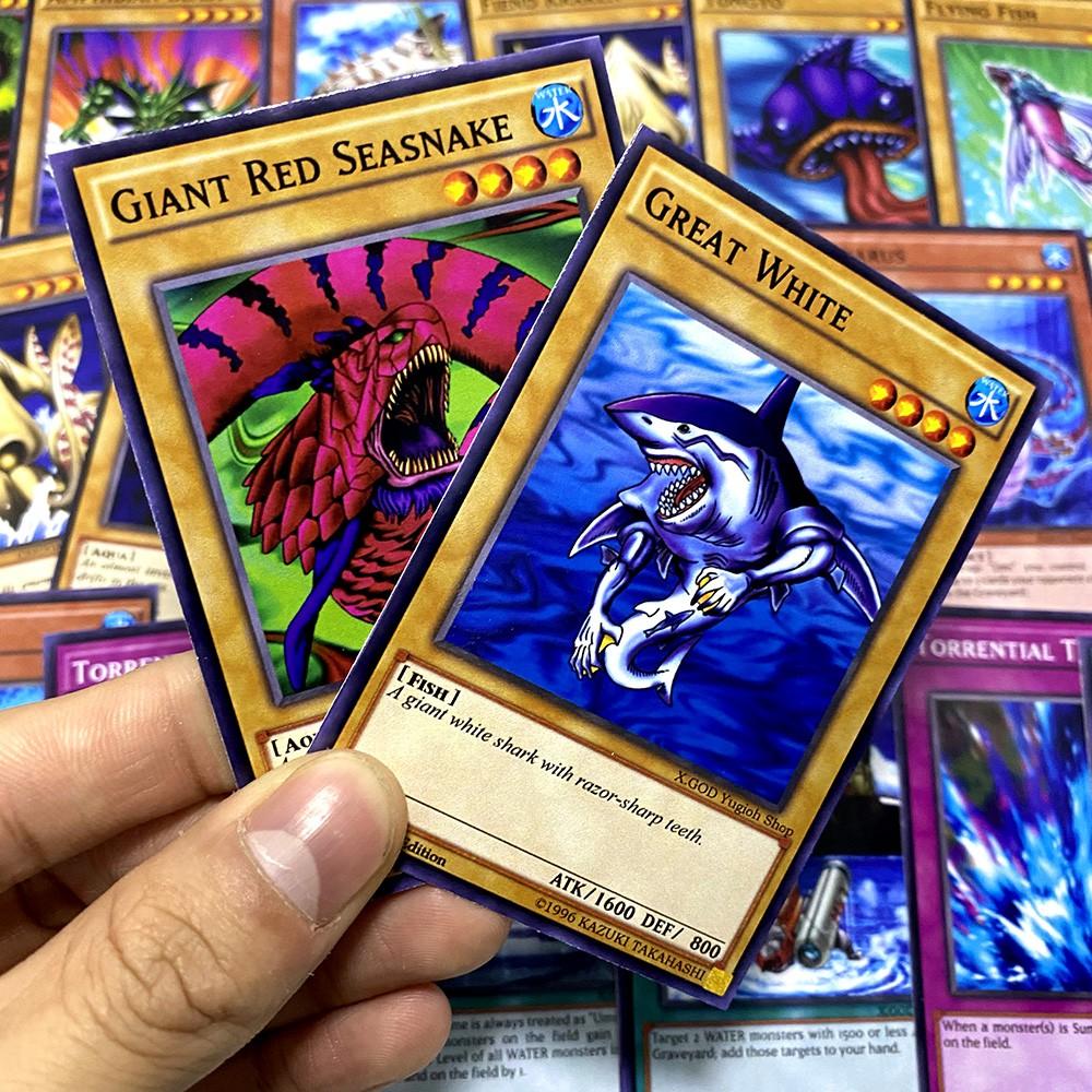 Bài Yugioh ️️ Thẻ bài Yugioh Fisherman Mako Tsunami deck 40 lá