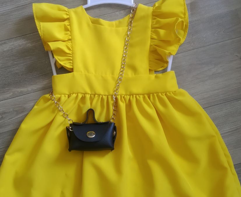 Váy bánh bèo tay cánh tiên cho bé gái 8-30kg