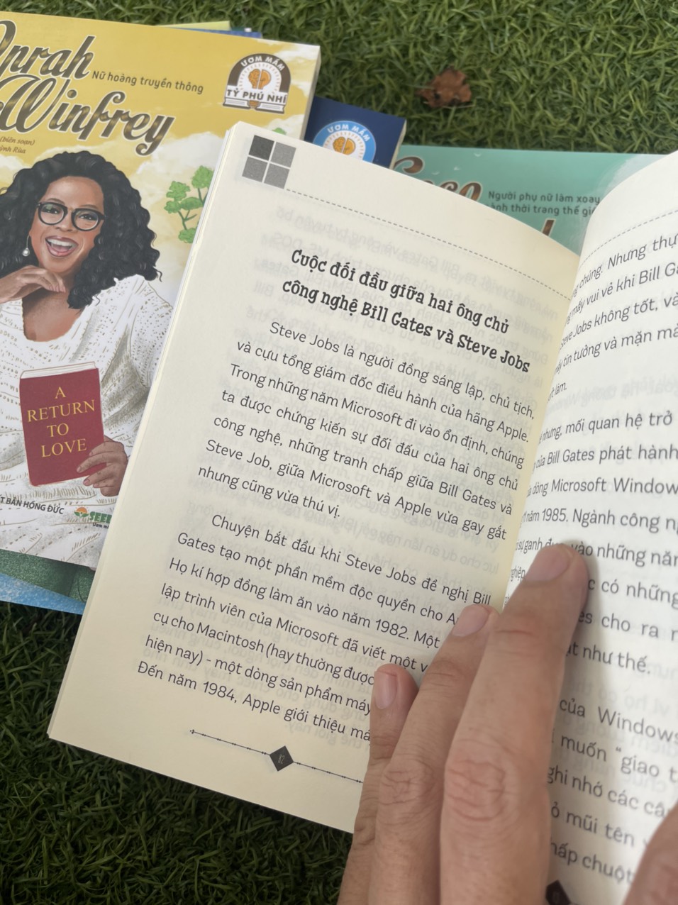 Bộ ƯƠM MẦM TỶ PHÚ NHÍ – Mark Zuckerberg, Oprah Winfrey, Elon Musk - Bizbooks