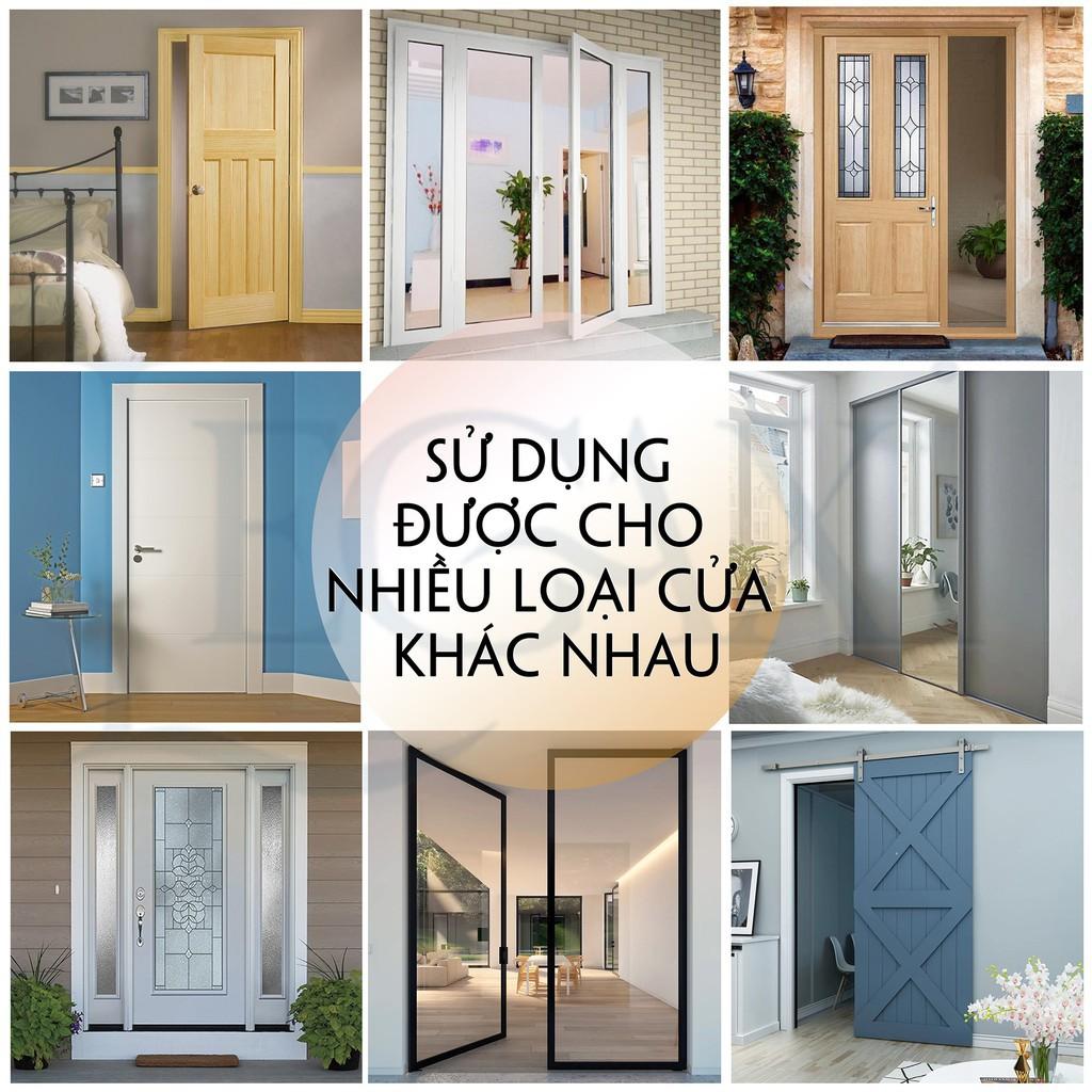 Combo 2 Mét Ron Chân Cửa Cao Su Cải Tiến Dán Chống Bụi Côn Trùng 25 35 45mm