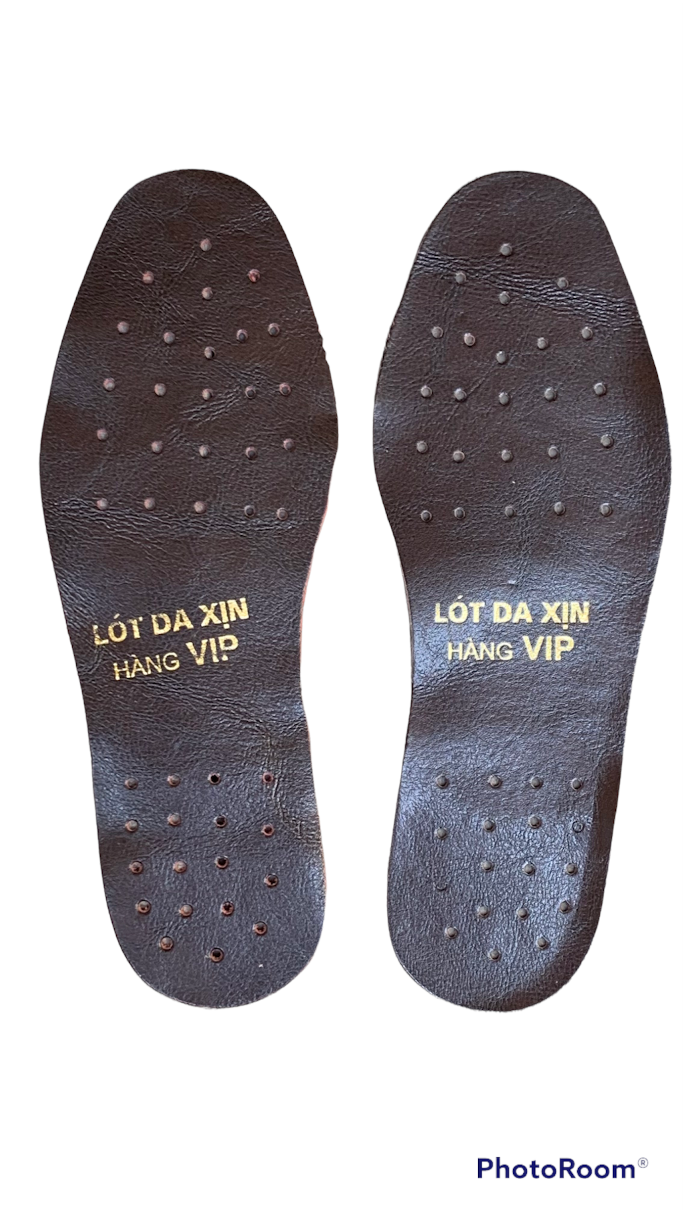 Lót giày da bò cao cấp Tomshoes, cam kết da bò thật, khử mùi mồ hôi chân