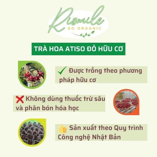 Trà Hoa Atiso đỏ Rismile (Hibicus Tea) 35 grams