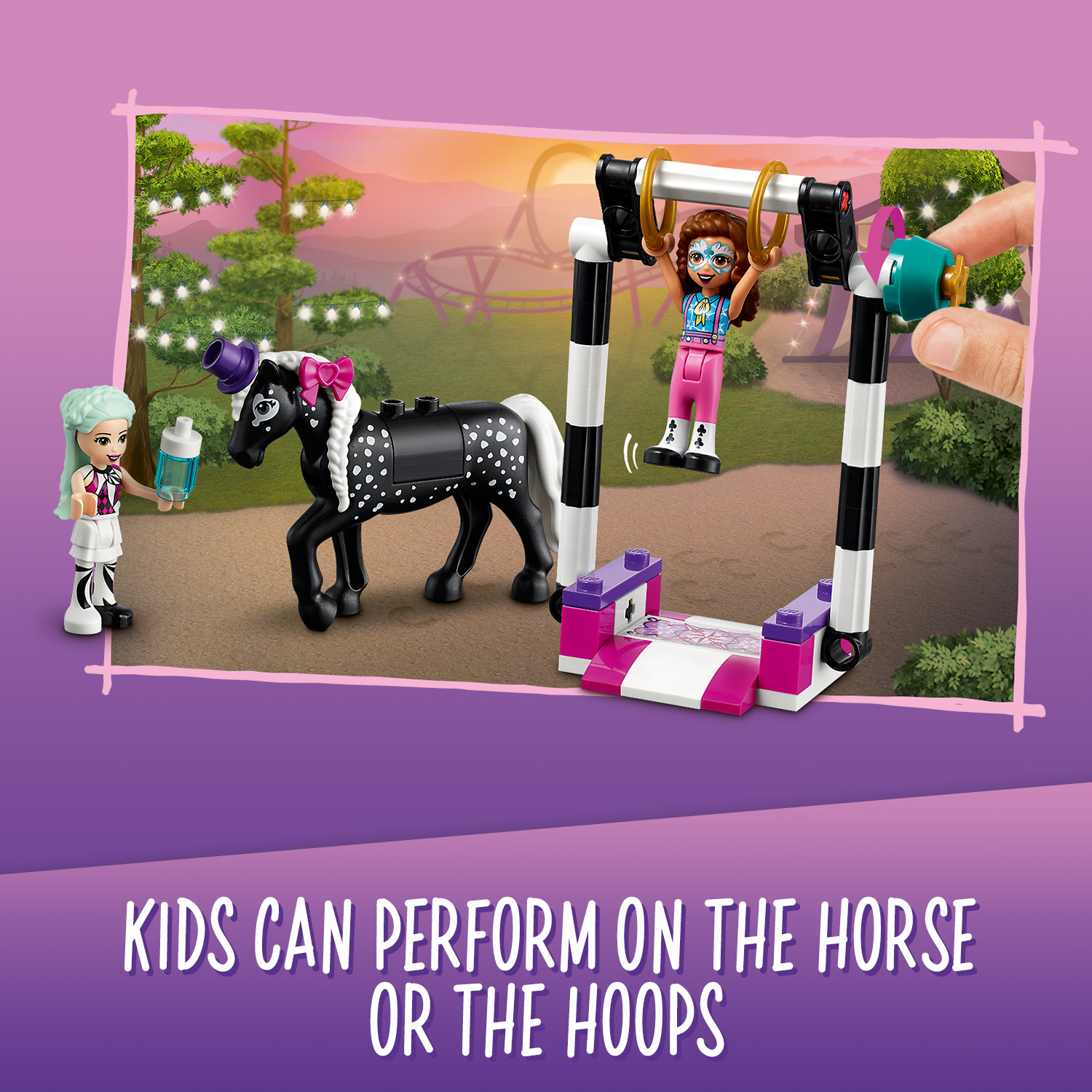 LEGO Friends 41686 Buổi biểu diễn ảo thuật nhào lộn