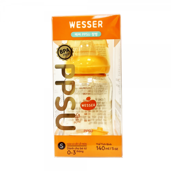 Bình sữa PPSU Wesser 140ml