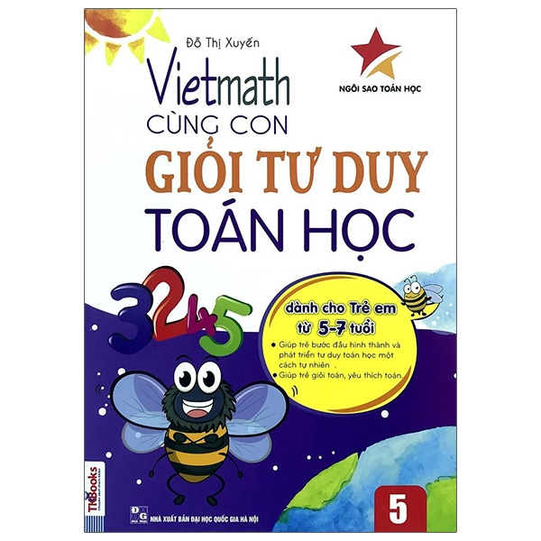 Vietmath - Cùng Con Giỏi Tư Duy Toán Học - Tập 5 (Tái Bản 2020)