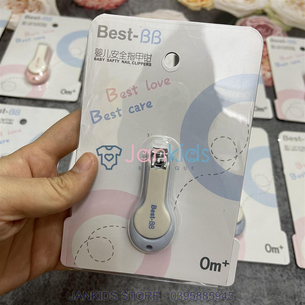 Bấm móng tay cho trẻ sơ sinh BEST BB màu sắc dễ thương BAM02