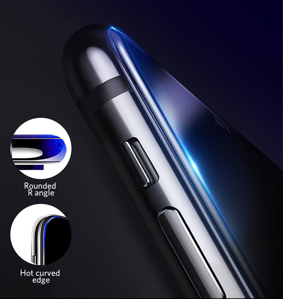 Miếng dán kính cường lực 3D chống nhìn trộm cho iPhone 12 / 12 Pro hiệu Benks - Hàng chính hãng