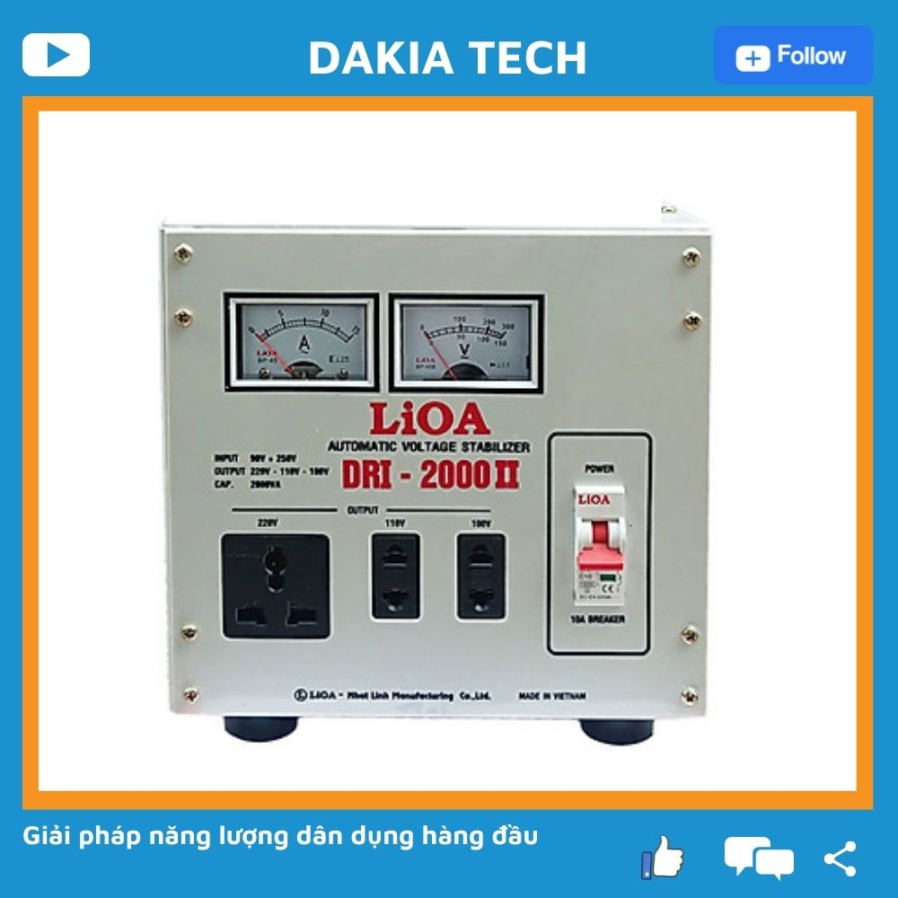 ỔN ÁP LIOA DRI 2KVA