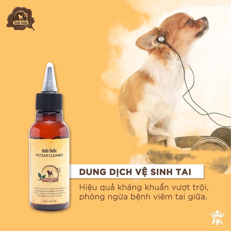 DUNG DỊCH VỆ SINH TAI BUDLE BUDLE DÀNH CHO CHÓ