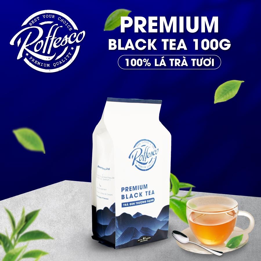 Trà Đen ROFFESCO PREMIUM BLACK TEA Hương Vỏ Cam Thuần Khiết Làm Hoàn Toàn Từ Trà Sạch Tốt Cho Sức Khỏe 100g