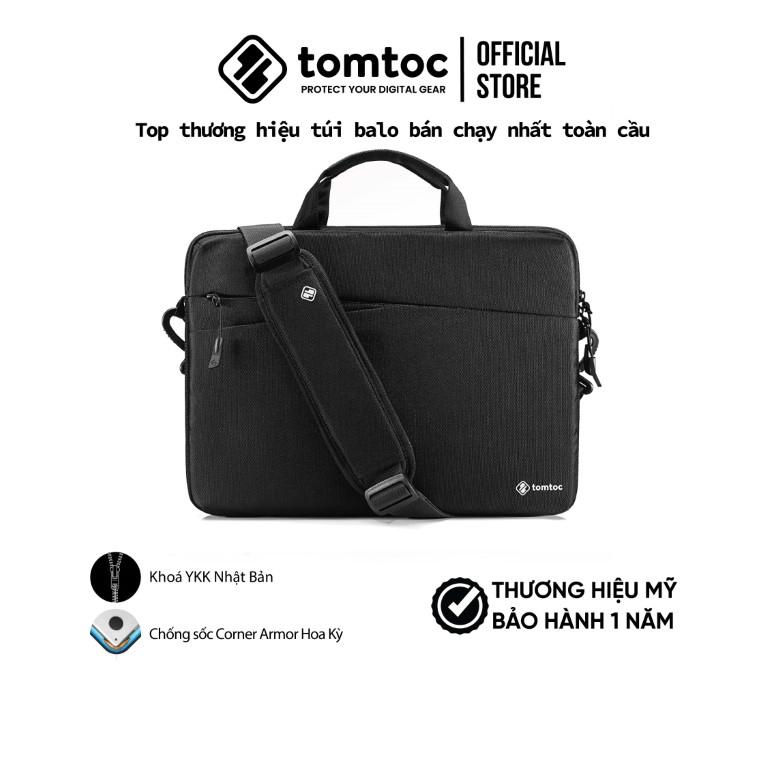 Túi xách/ đeo vai Tomtoc  Messenger Bag cho MACBOOK 13/14/15/16, Laptop 13/14/15/16 - Hàng chính hãƞg - Gray, Gray