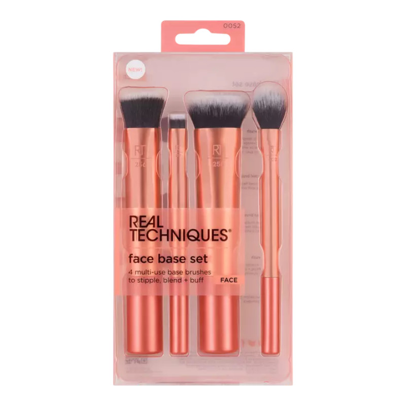 Bộ cọ trang điểm 4 cây Real Techniques face base set