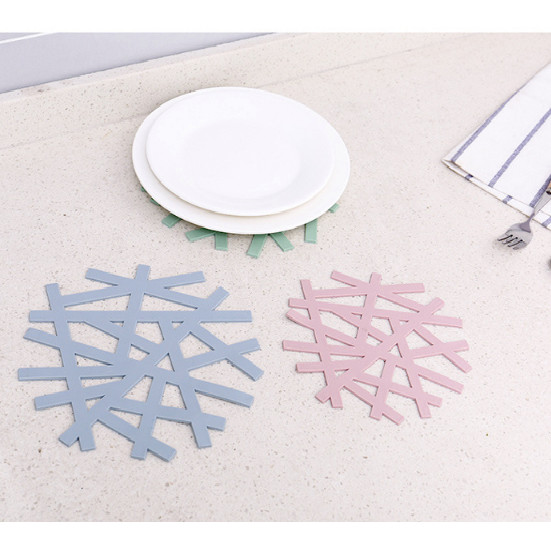 Combo 5 Tấm lót nồi, miếng lót nồi cơm hình tuyết xinh xắn GD180-LNTuyetLL-5
