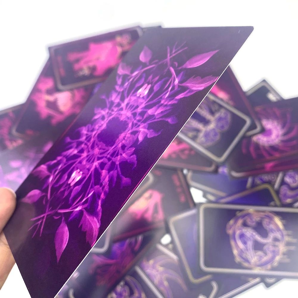 (Size Gốc) Bộ Bài The Bone Tarot  Thẻ Mạ Cao Cấp
