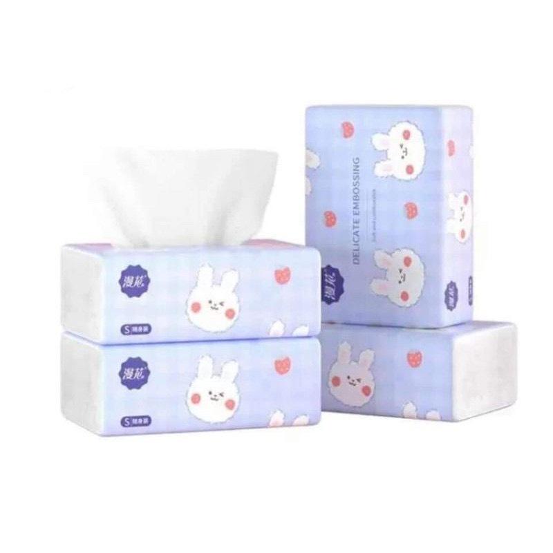 GIẤY ĂN HÌNH THỎ XINH XẮN SIÊU DAI, SIÊU MỀM MỊN - HÀNG NỘI ĐỊA TRUNG