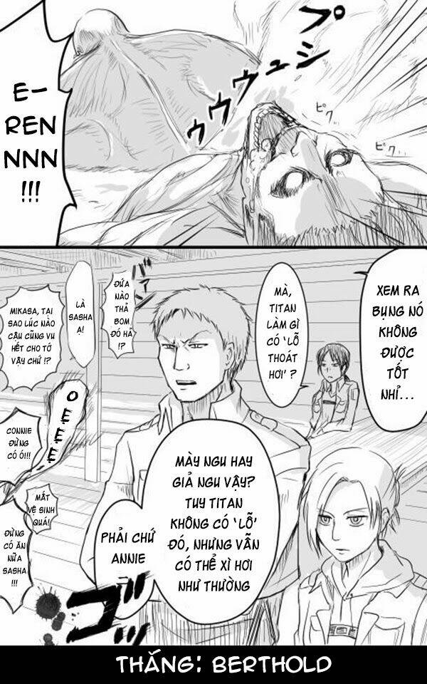tấn công người khổng lồ - doujinshi eren x mikasa chapter 34 13