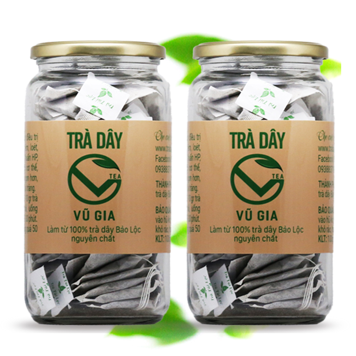 Combo 2 Trà Dây Túi Lọc Nguyên Chất Bảo Lộc Vũ Gia
