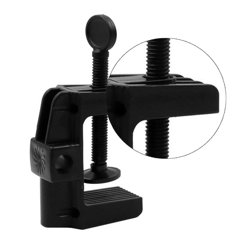 4xPlastic Desk Mount Clamp Replace for Lamp Mic Arm Stand