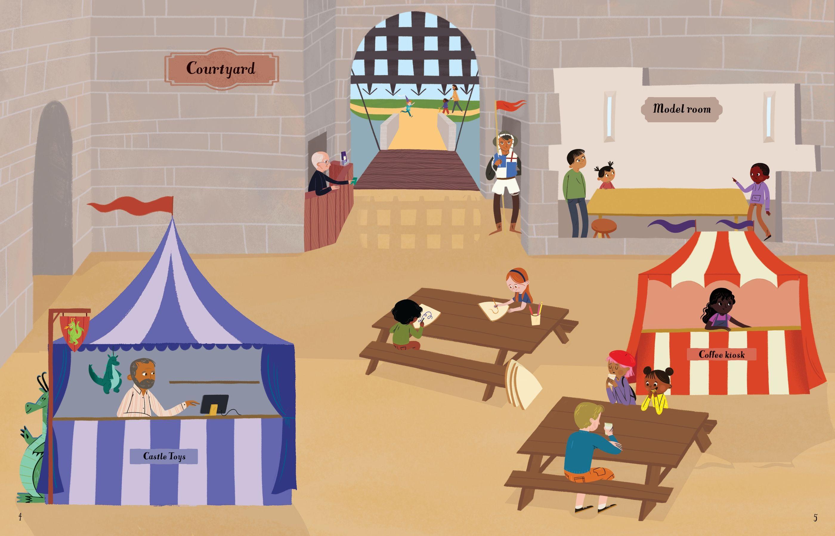 Castle Sticker Book