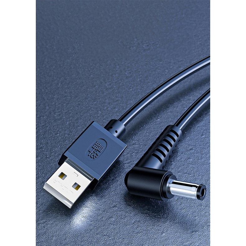 Cáp sạc usb đầu tròn 3.5mm gốc 90 độ - Jinghua u550c - Hồ Phạm