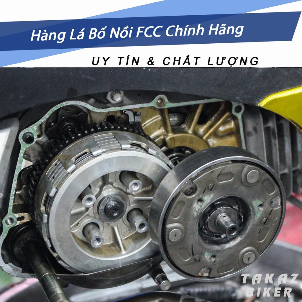 A5 bộ Lá bố nồi và Lá sắt FCC Ya Exciter 150cc