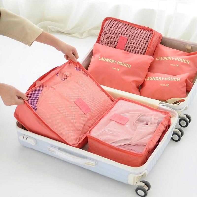 Bộ 6 Túi Du Lịch Laundry Pouch