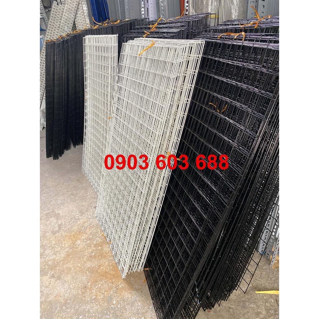 5 tấm lưới sắt treo đồ sơn tĩnh điện 50x100cm