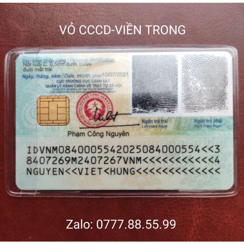 Bao Vỏ Căn Cước ATM, thẻ bảo hiểm xe máy, BHYT, bằng lái xe, thẻ ATM nhựa PVC siêu trong siêu dẻo