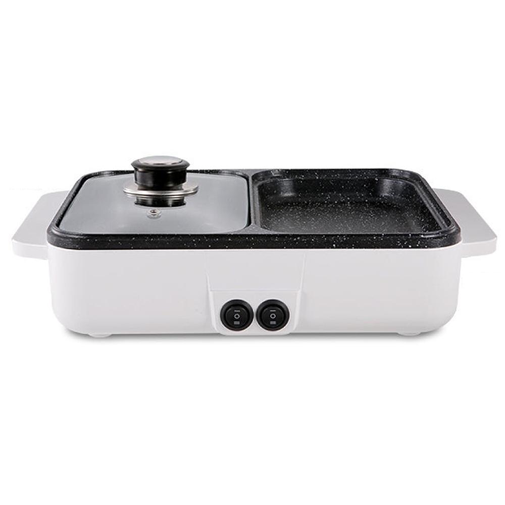 Nồi Lẩu Nướng Điện 2 Trong 1 Đa Năng Vơi 2 Chế Độ Dung Tích 2L Công Suất Cao 1200W