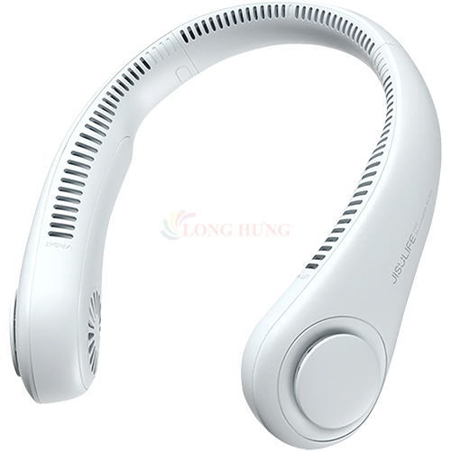 Quạt mini tích điện đeo cổ Jisulife Neck Fan Life3 4000mAh - Hàng chính hãng