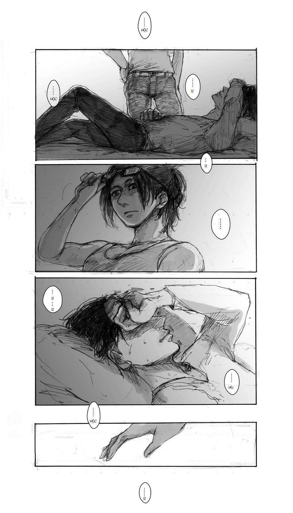 tấn công người khổng lồ - doujinshi levihan chapter 10 3