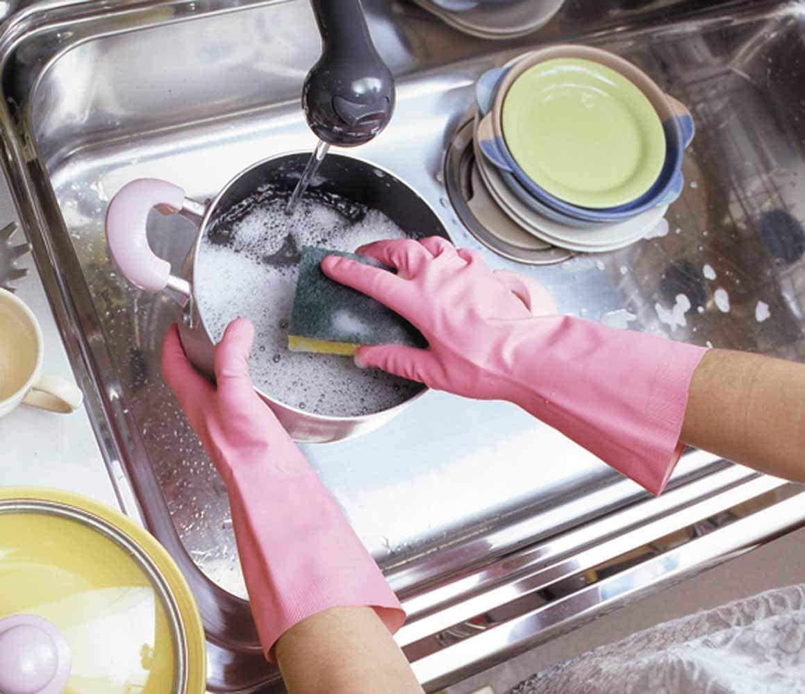 Combo chậu trồng cây cảnh 3 khoang 4L + đôi găng tay cao su mềm - nội địa Nhật Bản