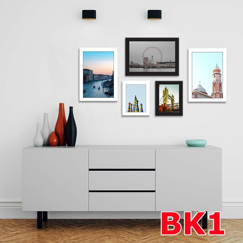 Khung ảnh bộ 5 nhiều mẫu độc đáo