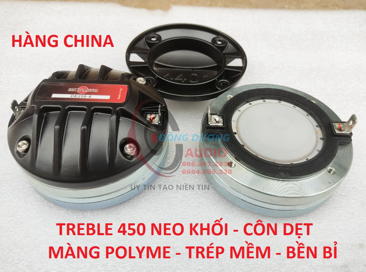 LOA TREBLE 450 NEO KHỐI - CỦ TRÉP NEO 450 MÀNG POLYME - CỦ KÈN 450