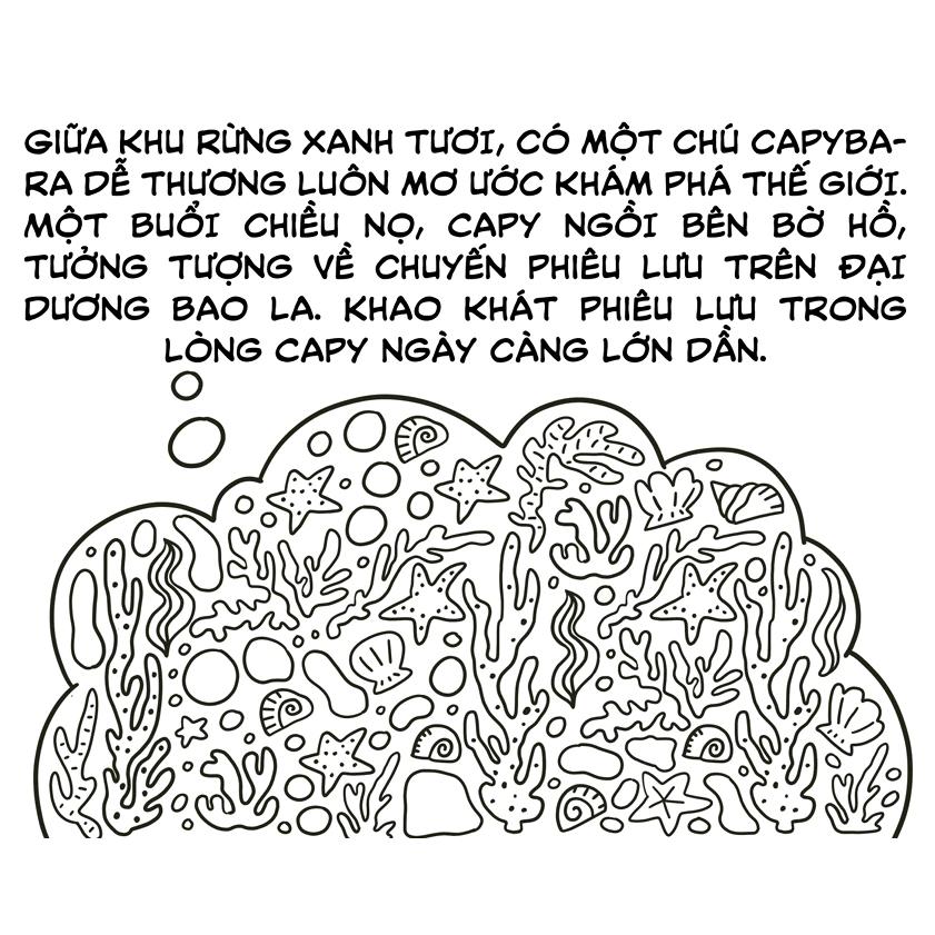 Sách - Hành Trình Bí Mật Của Capybara - Khám Phá Xuyên Đại Dương Của Capybara