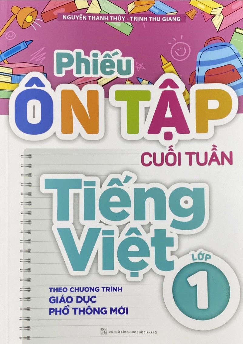 Phiếu Ôn tập cuối tuần Tiếng Việt lớp 1
