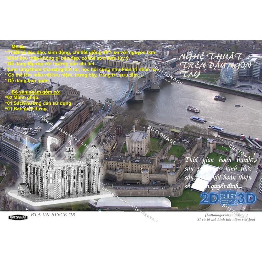 Mô Hình Lắp Ráp 3d Tháp Luân Đôn