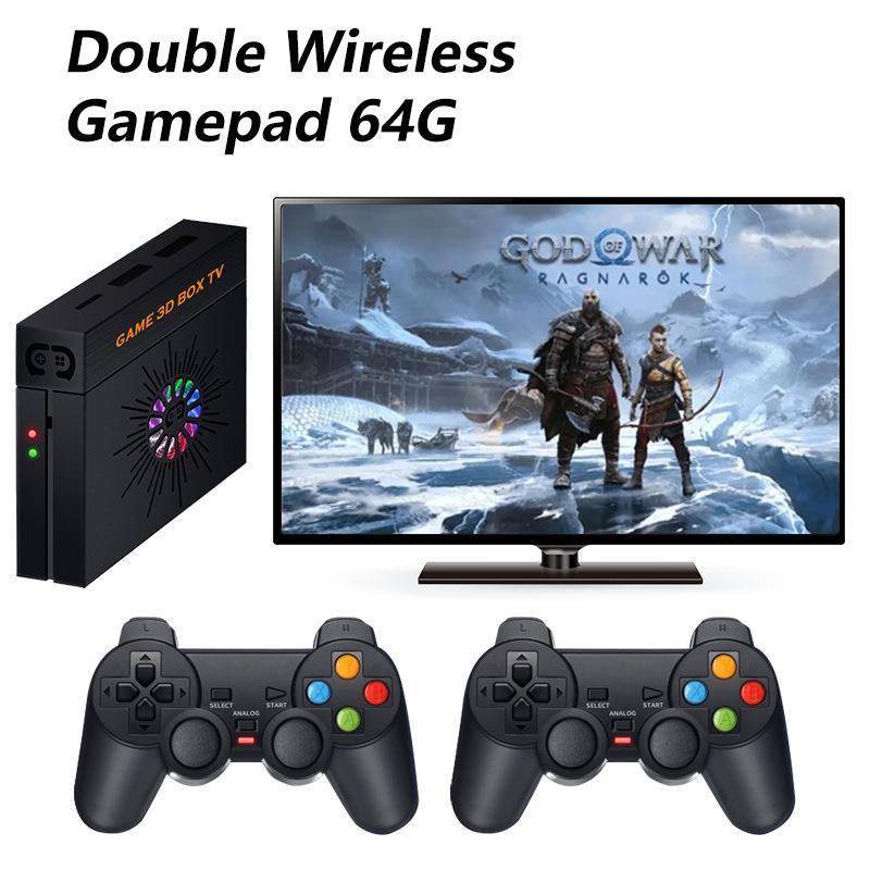 Trò chơi Boxe6 Hệ thống kép 4K HD 38 Trình giả lập Đầu ra mạng Android Retro Trò chơi retro 9800 Video Games Set-Top Box Stick