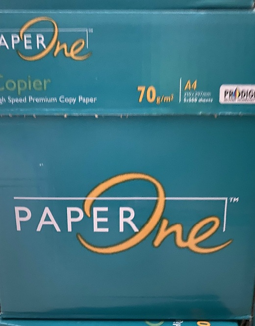 Paper One A4 ĐL 70gsm, 500 tờ/ram